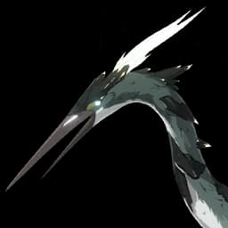 Cyan-Feathered Heron