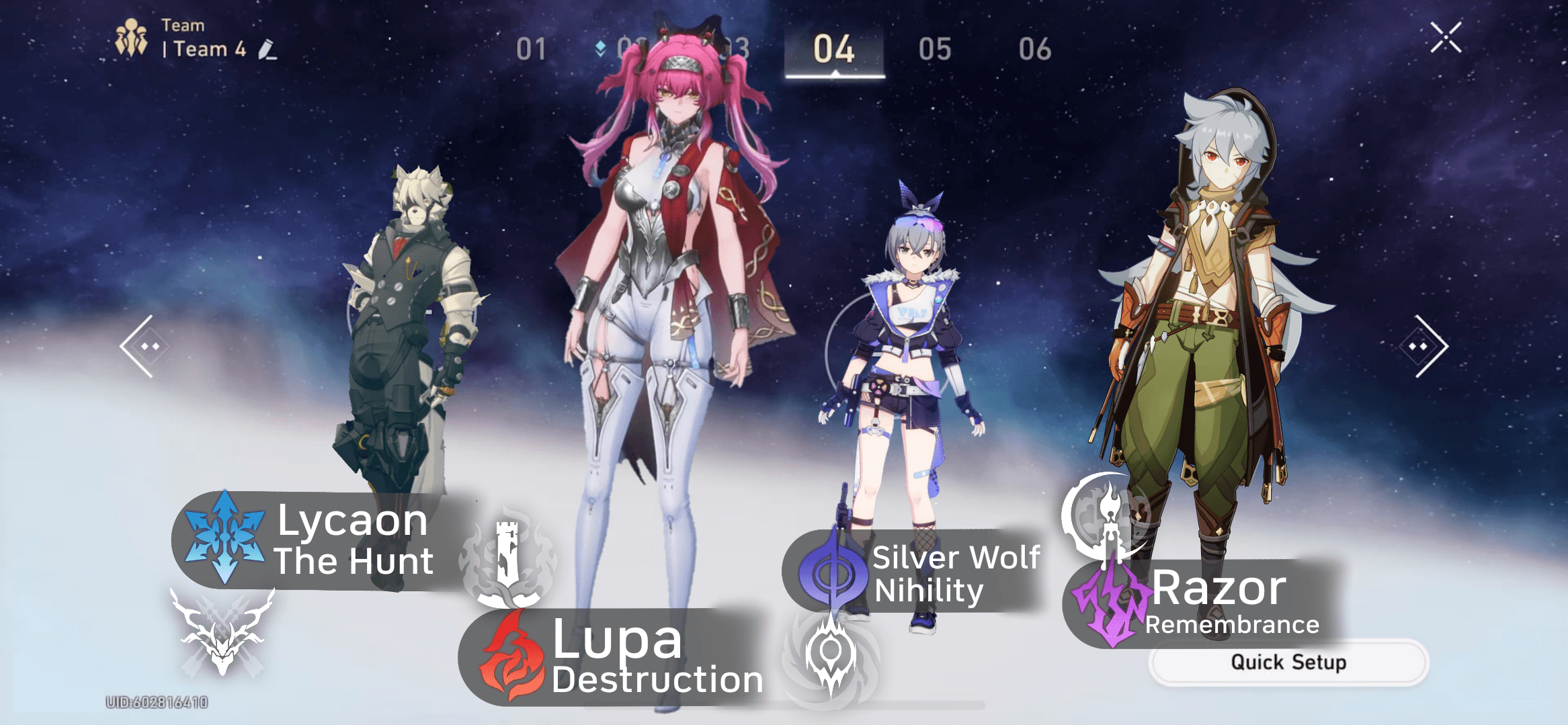 Trying out a new team! Wish me luck
